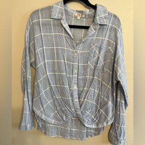 Light Blue boutique top